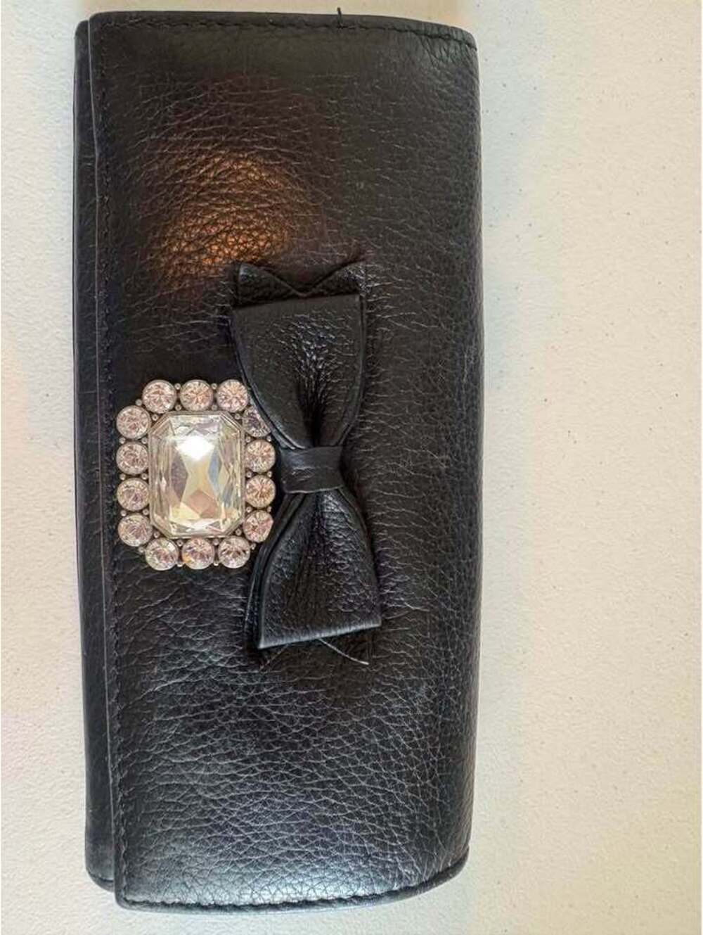 Juicy Couture Black Leather Wallet